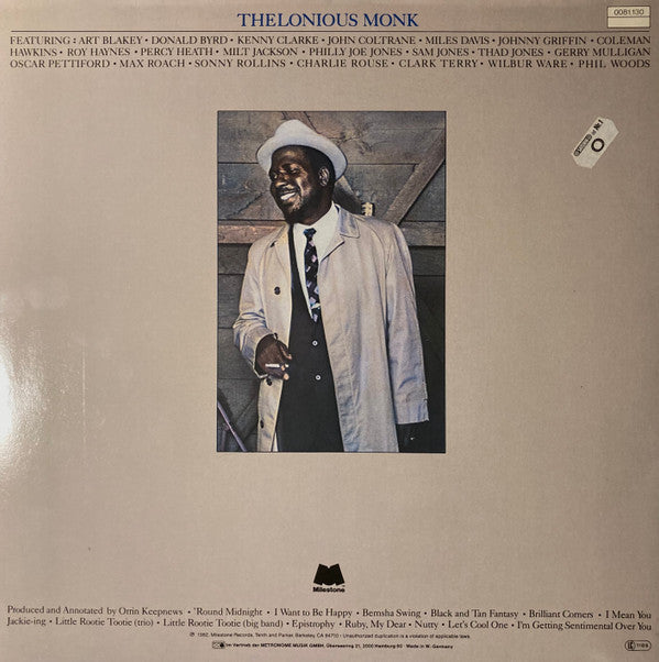 The Thelonious Monk Memorial Album