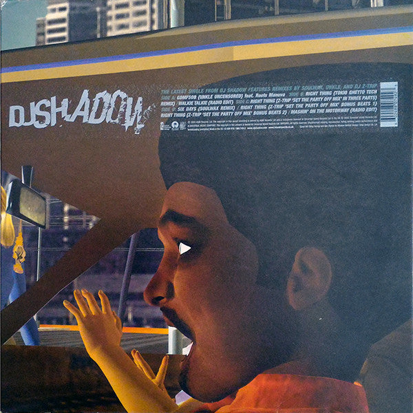 Master Release: Mashin' On The Motorway by DJ Shadow