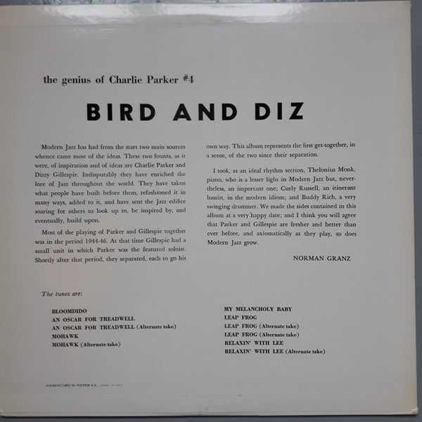 Bird And Diz