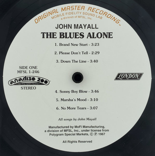The Blues Alone