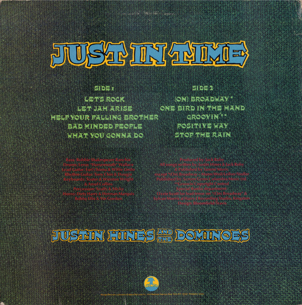 Release: Just In Time-Vinyl-US-1978-MLPS 9532-2513718