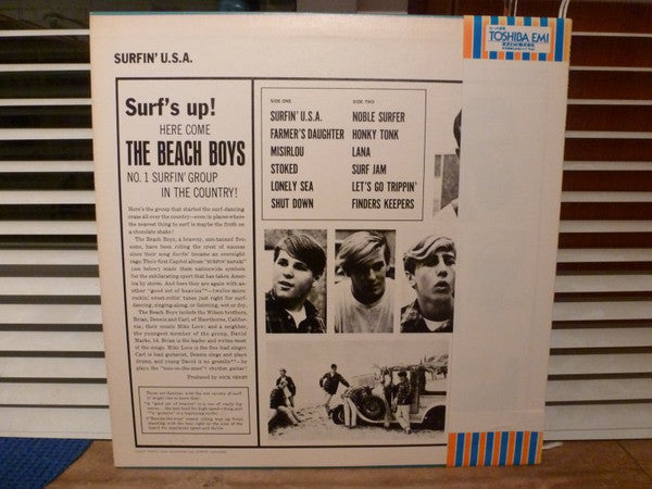 Release: Surfin' U.S.A.-Vinyl-Japan-1977-ECS-70105-1702762