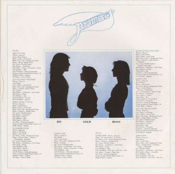 Release: Promises-Vinyl-Japan-1980-TRSH-2006-8700696