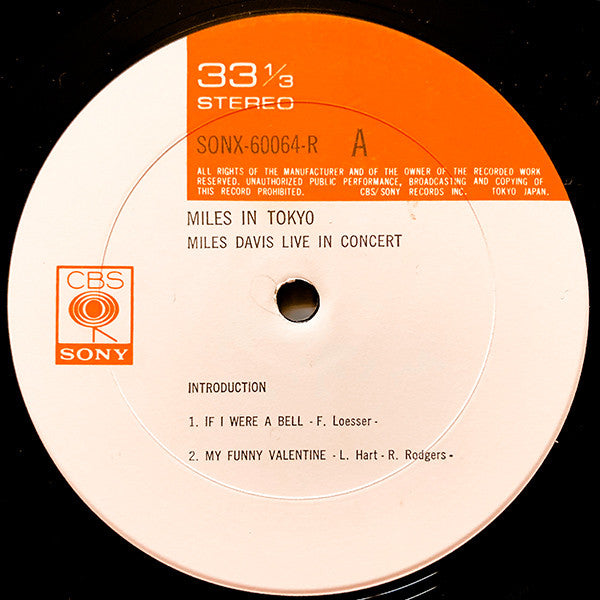 Miles In Tokyo (Miles Davis Live In Concert)