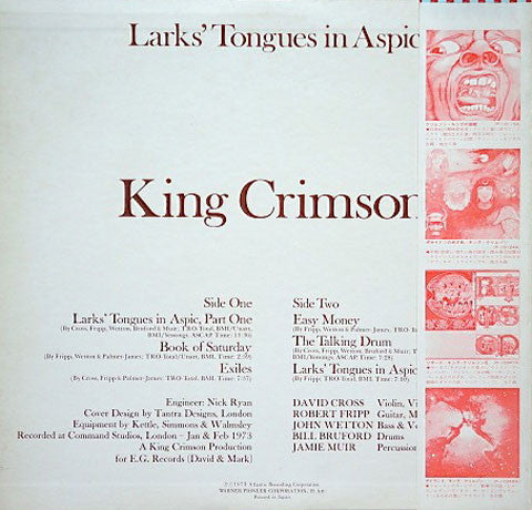 Larks' Tongues In Aspic