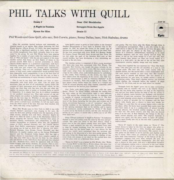 Release: Phil Talks With Quill-Vinyl-Japan-1976-23AP 96-6525056