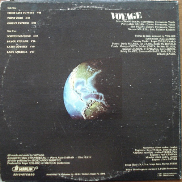 Release: Voyage-Vinyl-US-1978-MARLIN-2213, MARLIN 2213-4304913