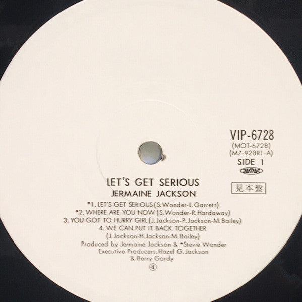 Release: Let's Get Serious-Vinyl-Japan-None-VIP 6728-9425594
