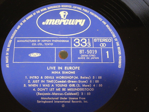 Live In Europe