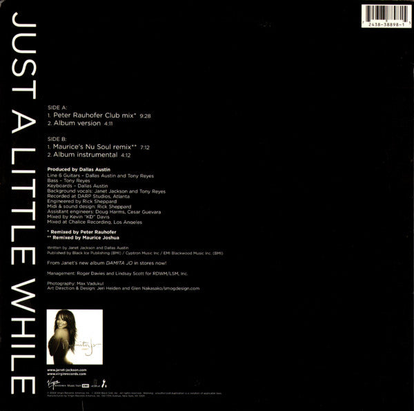 Release: Just A Little While-Vinyl-US-2004-7243 8 38898 1 5-4335054