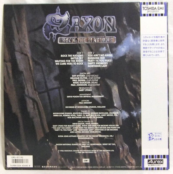 Master Release: Rock The Nations by Saxon