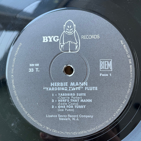 Release: Yardbird Suite-Vinyl-France-None-BYG 529 109, 529 109-3455622