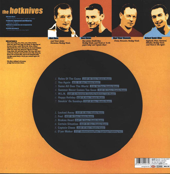 Release: Screams, Dreams And Custard Creams-Vinyl-Germany-2000-GRO-LP 037-2597710