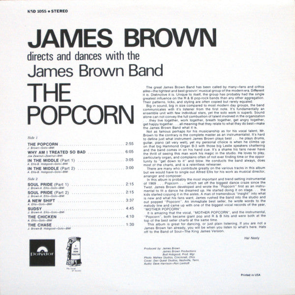 Master Release: The Popcorn by James Brown
