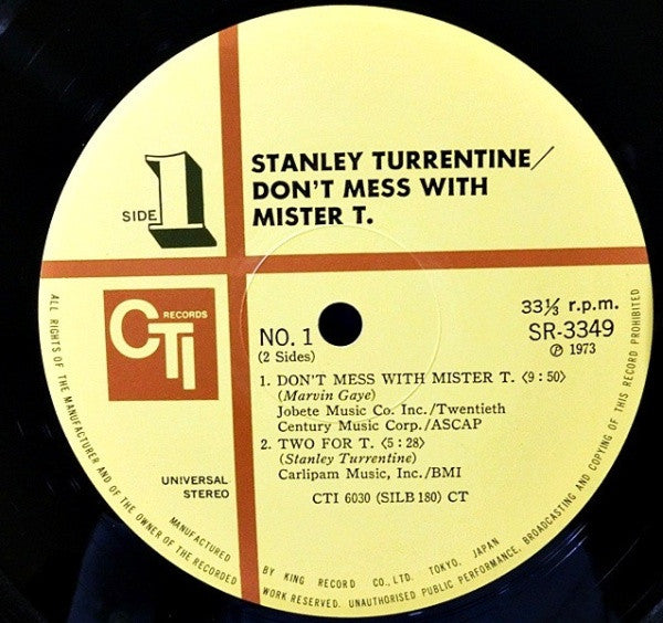 Don't Mess With Mister T. / ミスターＴ