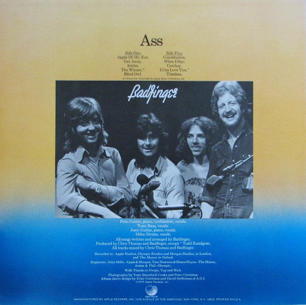 Master Release: Ass by Badfinger