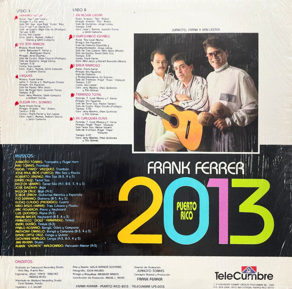 Release: Puerto Rico 2013-Vinyl-Puerto Rico-1989-LPS-0013, T-2013-5033182