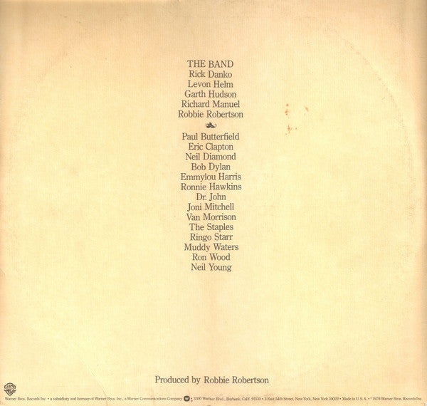 Release: The Last Waltz-Vinyl-US-1978-3WS 3146-9549223