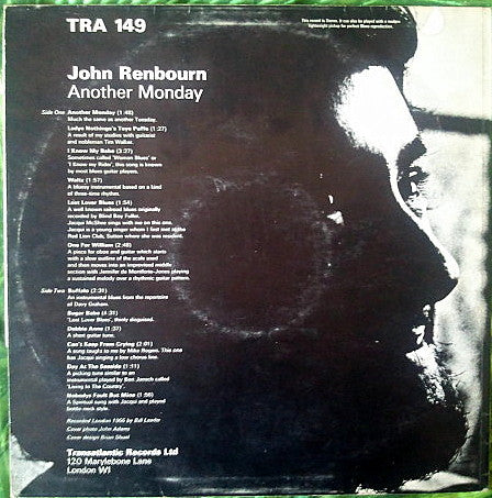 Master Release: Another Monday by John Renbourn