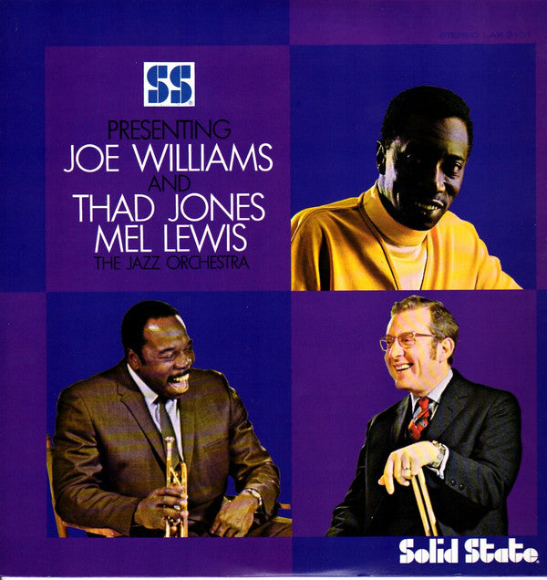 Release: Presenting Joe Williams And Thad Jones • Mel Lewis, The Jazz Orchestra-Vinyl-Japan-1977-LAX-3161, SS 18008-6999587