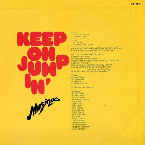 Release: Keep On Jumpin'-Vinyl-Japan-1978-VIP-6601, PREL-6003-6139763
