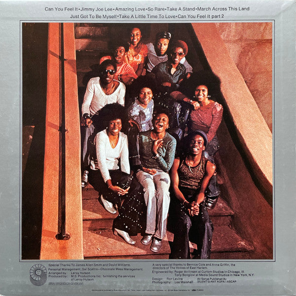 Master Release: Can You Feel It by The Voices Of East Harlem