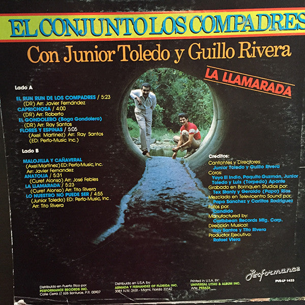 Master Release: El Conjunto Los Compadres by Junior Toledo