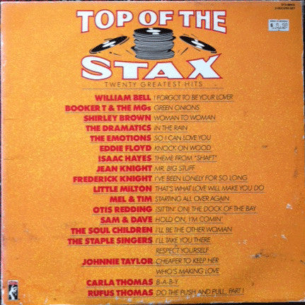 Master Release: Top Of The Stax - Twenty Greatest Hits by Various