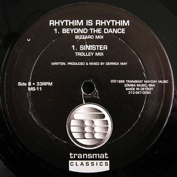 Master Release: Beyond The Dance by Rhythim Is Rhythim