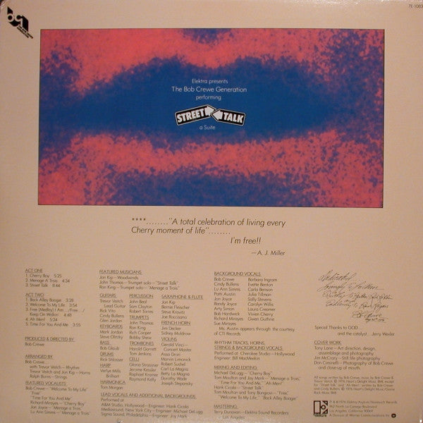 Release: Street Talk-Vinyl-US-1976-7E-1083-1569457