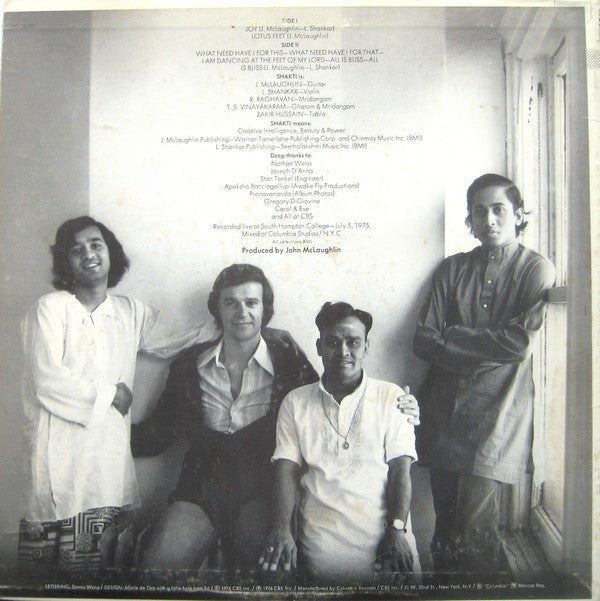 Release: Shakti With John McLaughlin-Vinyl-US-1976-PC 34162-2248564