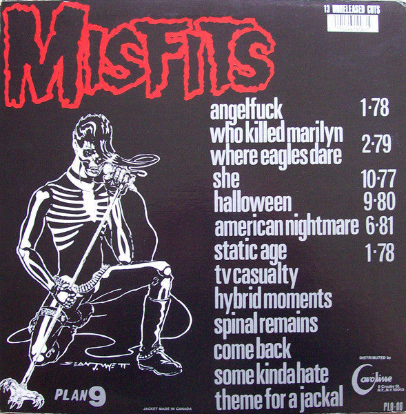 Master Release: Legacy Of Brutality by Misfits