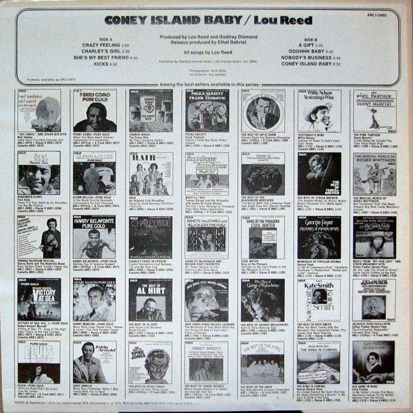 Release: Coney Island Baby-Vinyl-US-1977-ANL1-2480-1757297