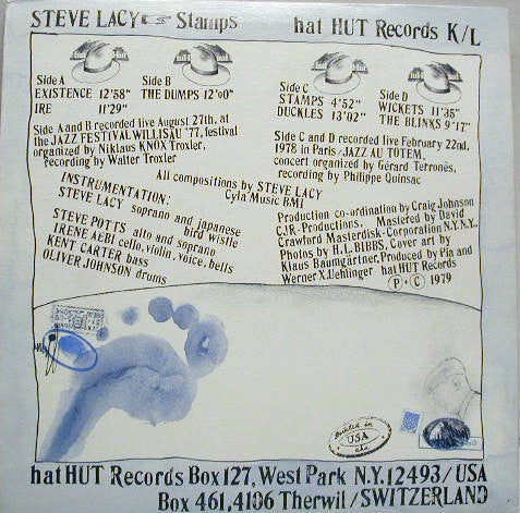 Master Release: Stamps by Steve Lacy