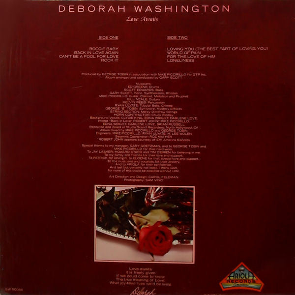 Master Release: Love Awaits by Deborah Washington