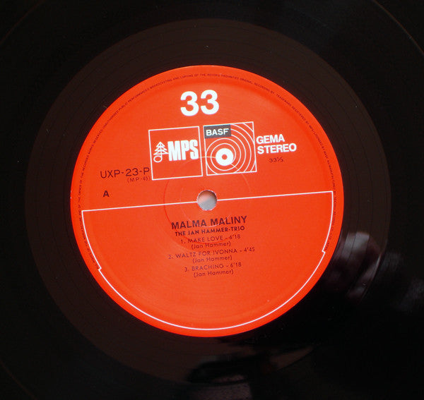 Release: Malma Maliny-Vinyl-Japan-1975-UXP-23-P, UXP-23-P-2749516