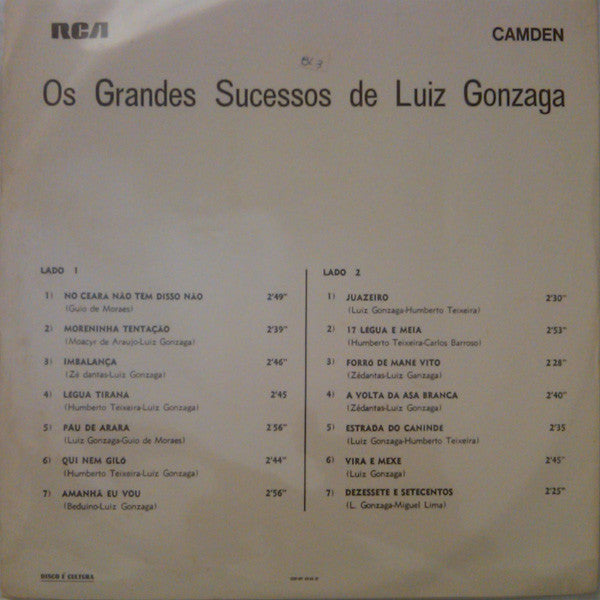 Master Release: Os Grandes Sucessos De Luiz Gonzaga  by Luiz Gonzaga