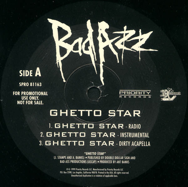 Release: Ghetto Star-Vinyl-US-1999-SPRO 81163-2110052