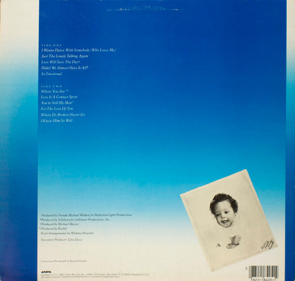 Release: Whitney-Vinyl-US-1987-AL-8405-1865149