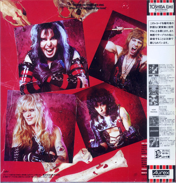 Release: W.A.S.P.-Vinyl-Japan-1984-ECS-81671, ST-12343-2528015