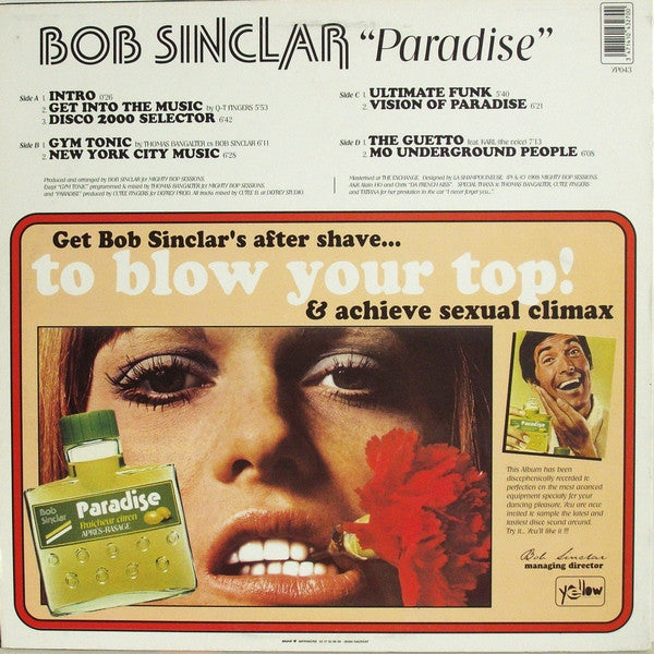 Release: Paradise-Vinyl-France-1998-YP043-2054957