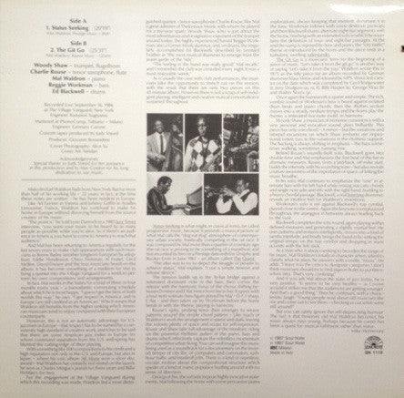 Master Release: The Git Go - Live At The Village Vanguard by Mal Waldron Quintet