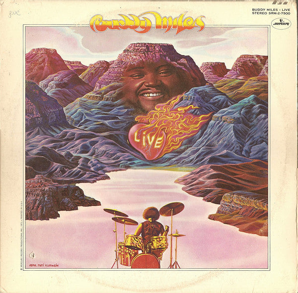 Release: Buddy Miles Live-Vinyl-US-1971-SRM-2-7500, SR-61352, SR-61353-1016328