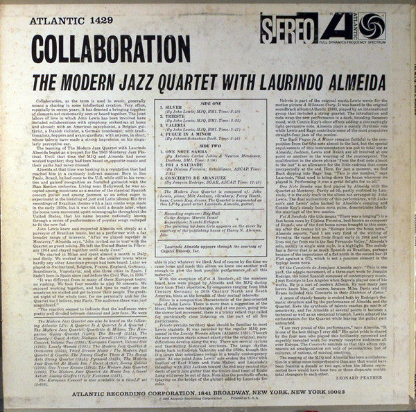 Release: Collaboration-Vinyl-US-1966-SD 1429-2611907