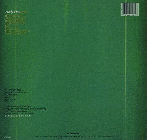 Master Release: Gold by Steely Dan