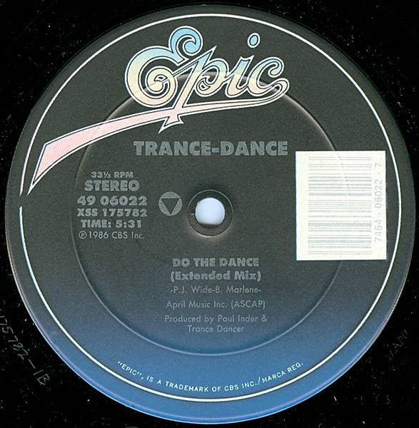 Release: Do The Dance-Vinyl-US-1986-49 06022-1088574