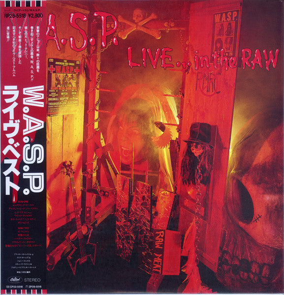 Release: Live... In The Raw-Vinyl-Japan-1987-RP28-5518, CLT-48053-2695610