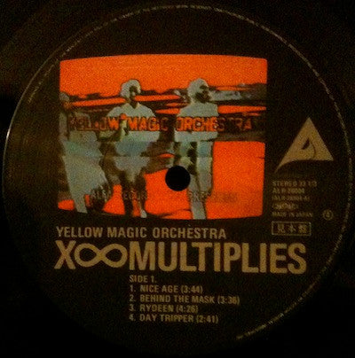Release: X∞Multiplies-Vinyl-Japan-1980-ALR-28004-2543117