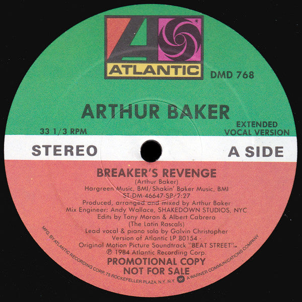 Release: Breaker's Revenge-Vinyl-US-1984-DMD 768-51205