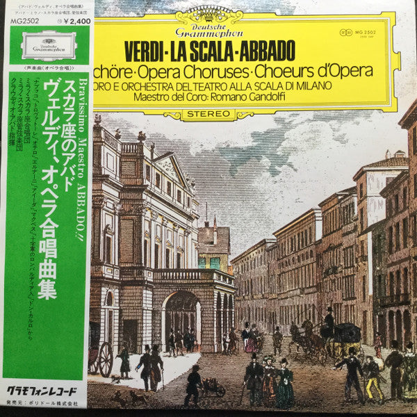 Opernchöre = Opera Choruses = Choeurs D'Opera